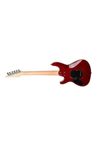 Guson Modern Superstrat Hss Manyetikli Elektro Gitar Flame Top