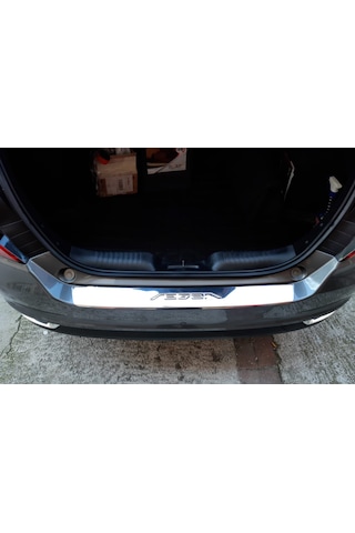 Fiat Egea Sedan Krom Arka Tampon Eşiği 2015 ve Sonrası P.Çelik