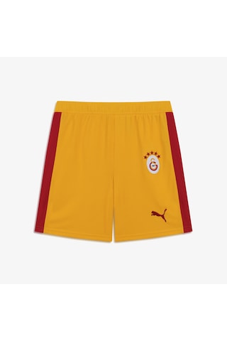 Puma Galatasaray S.k. Retro Erkek Sarı/kırmızı Futbol Şortu 788198 Sarı