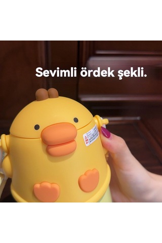 Lyon Sevimliördekçik Termos Kupasıbeyaz Beyaz