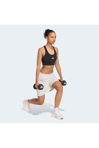 Adidas Adi365 Running Cepli Orta Destekli Kadın Siyah Antrenman Bra Ka2797