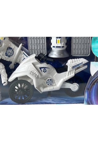 Uzay İstasyonu: Astronot, Uzay Gemisi, Yer Ve Gök Uydusu Oyuncak Seti 01