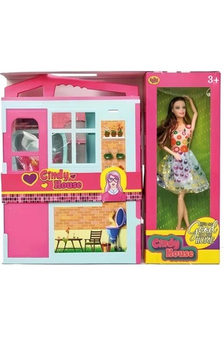 Mey İthalat Cindy House Bebekli Oyun Evi 02617