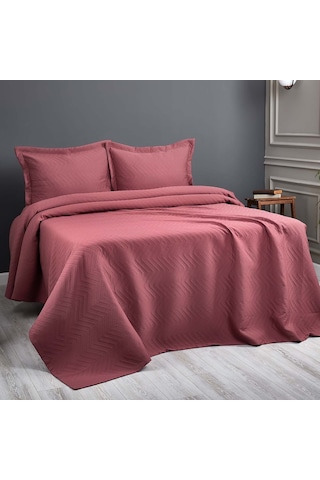Schafer Larina Yatak Örtüsü Seti-3 Prç.-Bordo