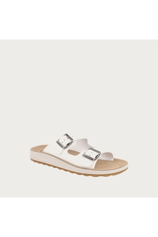 6302-white Terlik Kadın Diğer 77 G64 2c Fly Flot Sandal Synthetıc 6302-white