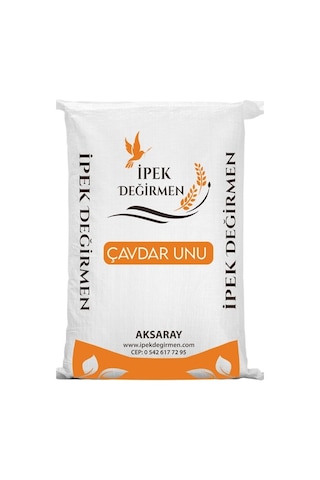 İpek Değirmen Çavdar Unu 5 kg Taş Değirmen Taze Doğal Düşük Glisemik İndeks Yüksek Lifli Katkısız Saf Un