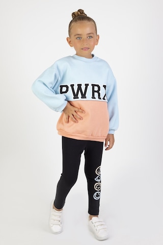 Harika Kids Kız Çocuk Üç İplik Kumaş Kalınlık Baskılı Örme Basic Alt Üst Takımı 6 - 9 Yai 001