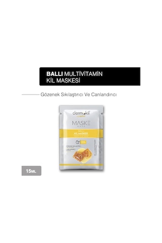 Dermokil Ballı Kil Maske 15 Ml