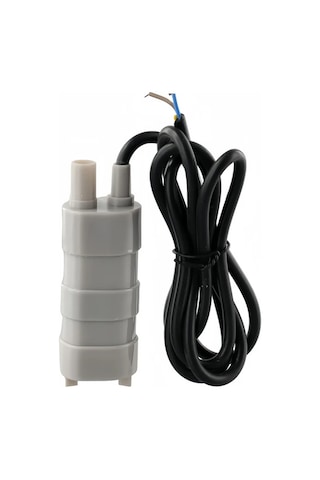 Honeybeeshop 1 Adet Yüksek Akışlı Daldırma Su Pompası Dc 12v 1000l S 5m Kablo Siyah Plastik Karavan Kamp Gölet Akvaryum Düşük Gürültü 45db