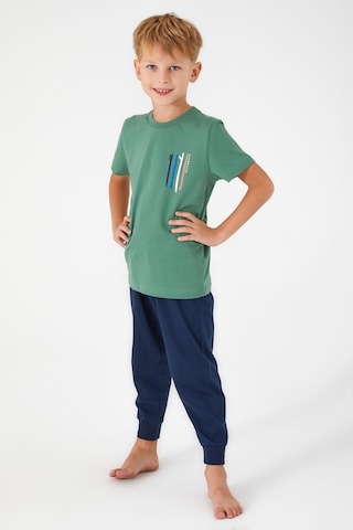 Roly Poly 3019 Afterwave Erkek Çocuk Kısa Kol Pijama Takım 001