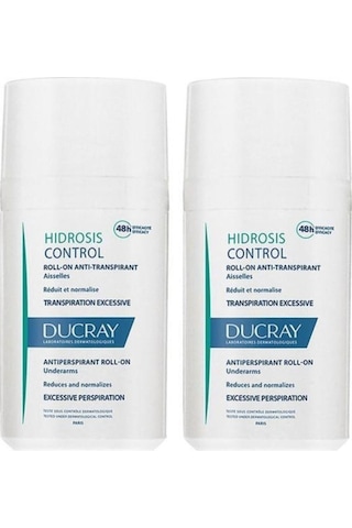Ducray Hidrosis Control Anti-Transpirante Terleme Karşıtı Roll-On Deodorant 40 ML x 2