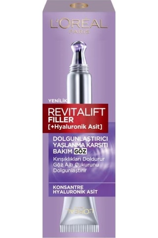 L'Oreal Paris Revitalift Filler Göz Bakım Kremi 15 ML
