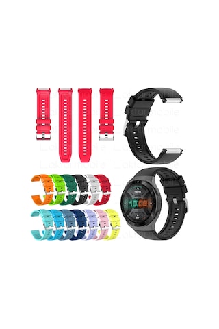 Huawei Watch Gt 2E Silikon Kordon Premium Spor Kayış 13 Renk