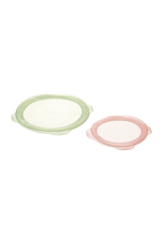 Yiyecek Koruyucu, Pembe-yeşil, 2 Parça