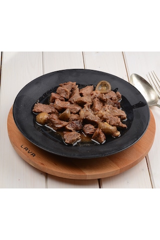 Lava Döküm Yuvarlak Çap Ø 21 CM Servis Tabağı