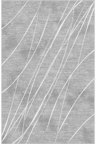 Eliana Home Dijital Baskı 2'li Banyo Paspas Takımı Lna5-sm366 100x60 Ve 60x50 Cm Gri