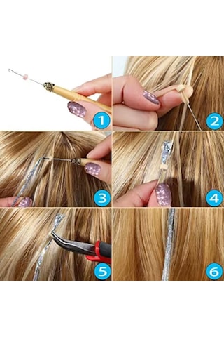 Hair Tinsel Simi / Ht11 - Xmgd-714012 Çok Renkli