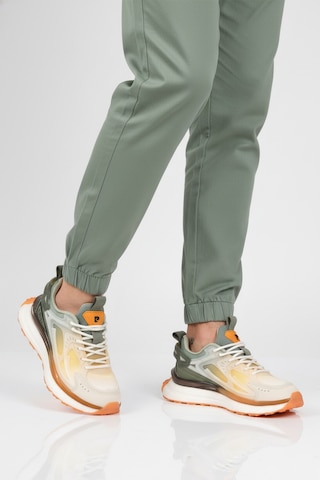Pierre Cardin Pcı-10106 Z Beyaz-haki Unisex Spor Ayakkabı