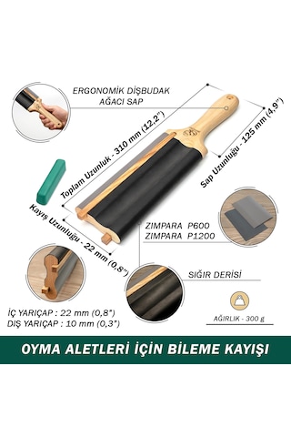 Beavercraft Ls5p1 Kanca Bıçaklar Ve Bükülmüş Iskarpelalar İçin Bileme Ve Kılağı Alma Kılavuzu Seti, 4 Parça