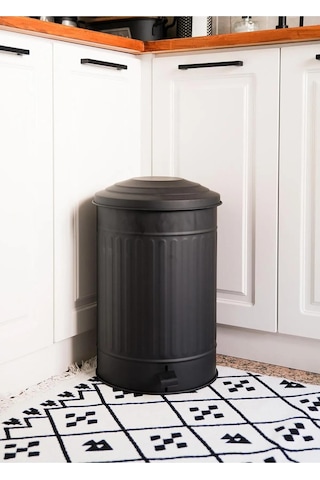 The Mia Çöp Kovası Mutfak 37 Litre Siyah MGL0002 Siyah