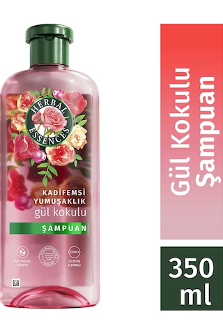 Herbal Essences Kadifemsi Yumuşaklık Gül Kokulu Şampuan 350 ML