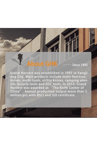 Grand Kamp Harvest Ghk-pl102 Smart Lion Multi Tool Gri