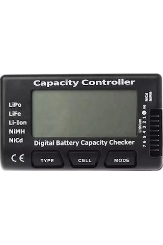 Lipo LiFe Li - ion Nicd NiMH Pil Voltaj Göstergesi