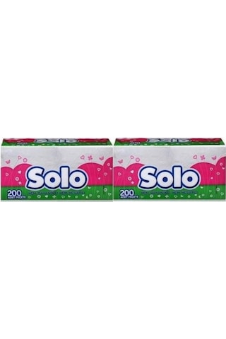 Solo Süper Peçete 200'lü 2 Paket