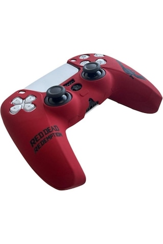 Ps5 Dualsense Koruyucu Silikon Kılıf God Of War Kırmızı