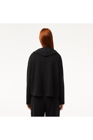 Lacoste Kadın Sweatshırt Sf1473-00-031 Siyah