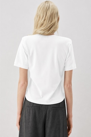 Sagaza Studio Ss6180 Kısa Kollu T-shirt Ekru