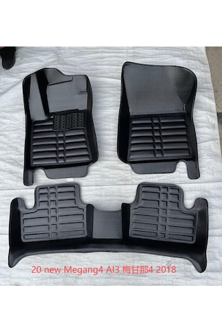 Renault Megane 4 2016- 2025 Model Arası Araca Özel 5d Paspas