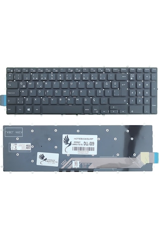 Dell Uyumlu inspiron 3593 P75F, P75F013 Klavye (Siyah)
