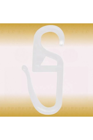 P2p Online Drapery Hooks Tül Perde Pengeseleri Kornişler İçin 25 Adet. 198709905 Beyaz
