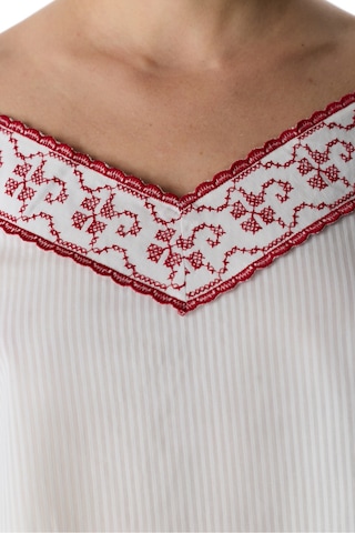 Penti Kırık Beyaz Magnifique Pamuklu Atlet Pijama Üstü
