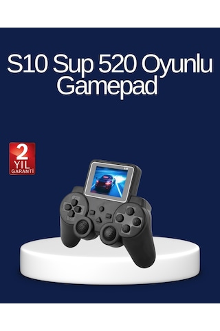 2025 S10 Gamepad 520 Klasik Retro Oyunlu Tv Bağlantılı A Kalite O