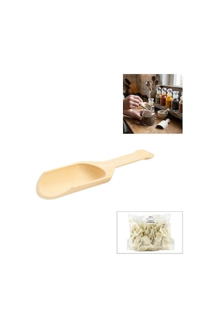 İbico İ22-404 Kürek Baharat 2.5cm Kaşık Ahşap Bambu - 50'li Paket Diğer