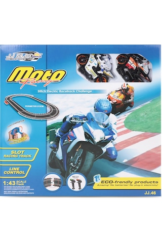 Sunman Oyuncak Yarış Set 1/43 Moto Racıng Müzikli 213 CM. - Standart