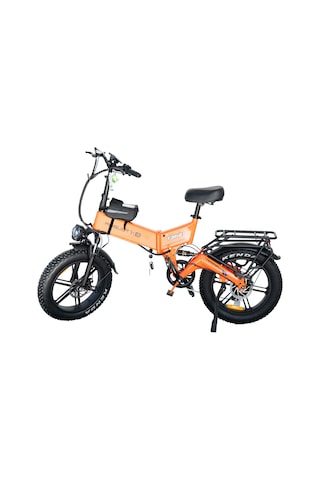 T-bike Robust-x8 250w Katlanabilir Elektrikli Bisiklet Turuncu Turuncu