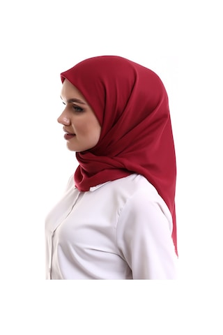 Pamuklu Pano Düz Desensiz Örtü Kırmızı