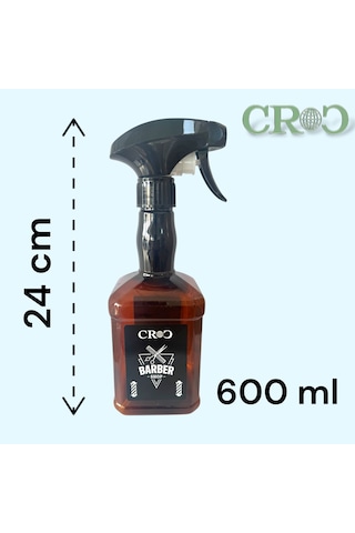 Croc 2 Adet Berber Kuaför Suluğu - Sprey Suluk 500ml + 600ml