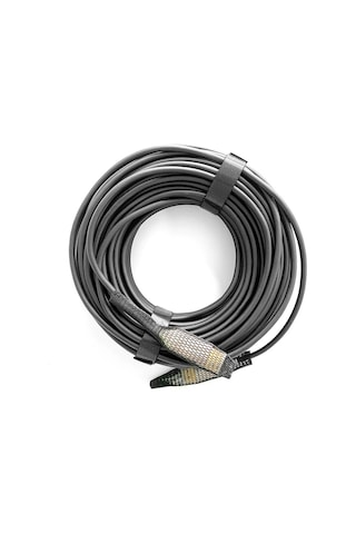 2.0 Sürümü Hdmı Fiber Optik Hat 4k Ultra Yüksek Net Çizgi Monitör Bağlantı Kablosu, Uzunluk: 10m Beyaz