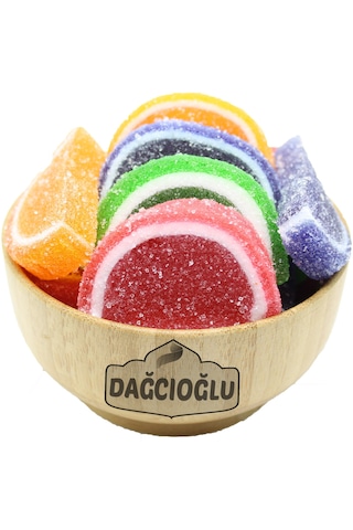 Dağcıoğlu Karışık Meyve Aromalı Dilim Jöle 1 KG