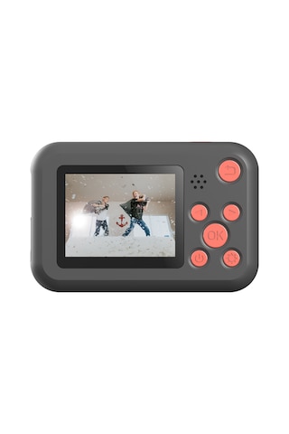 SJCAM FunCam Çocuk Kamerası FullHD 1080p 12MP 2.0” Ekran 650mAh Fotoğraf Makinesi Bulut Desenli Beyaz