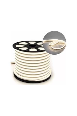 Sh Powermaster Pm-5289 Silikon Kaplama 12 Volt 100 Metre Günışığı 4000k Neon Led Şerit Aydınlatma Najmaddin