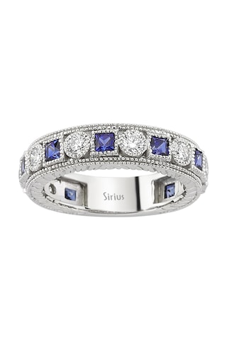 Sirius Pırlanta Ve Safir Taşlı Tamtur Yüzük 0807R0013