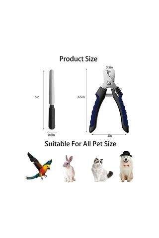 Köpek Tırnak Makası,küçük Orta Büyük Irk Köpek Ve Kedi İçin Güvenlik Görevlisi İle Köpek Tırnak Düzeltici