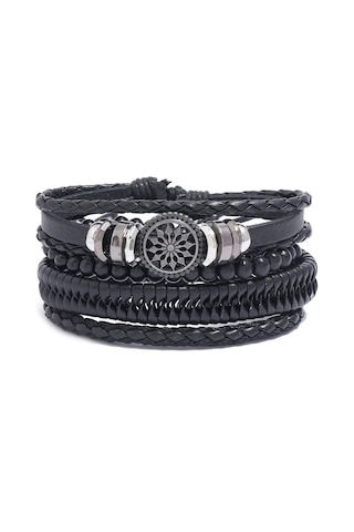 Gogoey Dbs3737 Erkek Deri Bileklik Çok Renkli