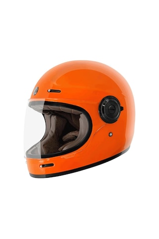 Torc T-1 Kapalı Motosiklet Kaskı Oranj Turuncu