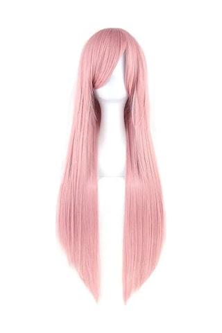 Riota Uzun Karnaval Perukü, Cosplay İçin Anime, Pembe, 84 Cm 168041996 Pembe